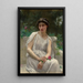 Die rote Rose - Guillaume Seignac — gerahmtes Bild an der Wand