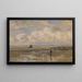 Strand - Guillaume Vogels — gerahmtes Bild an der Wand