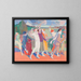 Sport - Guillermo Laborde — gerahmtes Bild an der Wand