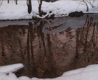 Wasserlauf - Gustaf Fjaestad — Ansicht des Kunstwerks