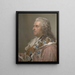 Graf Carl Gustaf Tessin - Gustaf Lundberg — gerahmtes Bild an der Wand