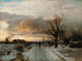 Winterlandschaft - Gustaf Rydberg — Ansicht des Kunstwerks