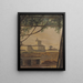 Blick auf den Quirinal vom Villa Malta in Rom - Gustaf Söderberg — gerahmtes Bild an der Wand