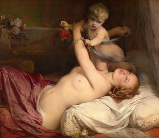 Junge Mutter mit Kind - Gustaf Wappers — Ansicht des Kunstwerks
