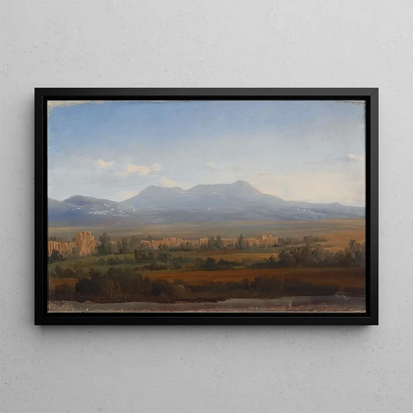 Gustaf Wilhelm Palm - View from the Albano Mountains Study.webp