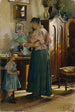 Abendstunde - Gustav August Hessl — Ansicht des Kunstwerks