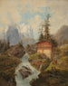 Le Wetterhorn - Gustav Barbarini — Ansicht des Kunstwerks
