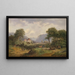 Partie près du château - Gustav Barbarini — gerahmtes Bild an der Wand