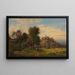 Château de Hollenegg - Gustav Barbarini — gerahmtes Bild an der Wand