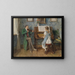 Musikkonsole - Gustav Igler — gerahmtes Bild an der Wand