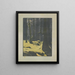 Mooswald - Gustav Kampmann — gerahmtes Bild an der Wand