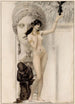 Allegorie der Skulptur - Gustav Klimt — Ansicht des Kunstwerks