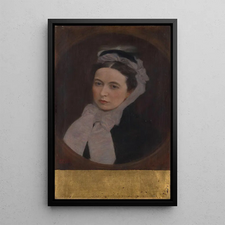 Gustav Klimt - Dame mit lila Schal.webp