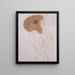 Die Leiden der Schwachen - Gustav Klimt — gerahmtes Bild an der Wand