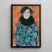 Johanna Staude - Gustav Klimt — gerahmtes Bild an der Wand