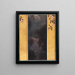 Liebe - Gustav Klimt — gerahmtes Bild an der Wand
