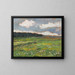 Studie einer Landschaft - Gustav Macoun — gerahmtes Bild an der Wand