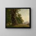 Baumstudie - Gustav Osterroht — gerahmtes Bild an der Wand