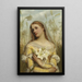 Lys - Gustav Pope — gerahmtes Bild an der Wand