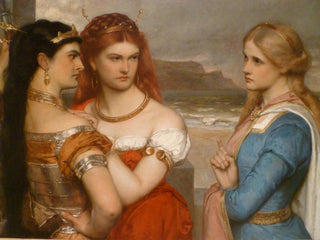 Die drei Töchter des Königs Lear - Gustav Pope — Ansicht des Kunstwerks