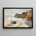 Quinto al Mare, Gênes - Gustav Schönleber — gerahmtes Bild an der Wand