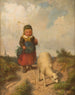 Eine Spaziergang mit dem besten Freund - Gustav Seitz — Ansicht des Kunstwerks