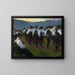 Danse à Setesdal - Gustav Wentzel — gerahmtes Bild an der Wand