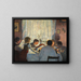 Malerei - Gustav Wentzel — gerahmtes Bild an der Wand