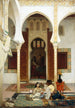 Frauen in einem orientalischen Innenhof - Gustave-Achille Guillaumet — Ansicht des Kunstwerks