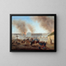 Episode der Kommune, Place de la Concorde - Gustave Boulanger — gerahmtes Bild an der Wand