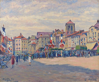 Fête du 14 juillet 1920 à Châlons-sur-Marne - Gustave Cariot — Ansicht des Kunstwerks