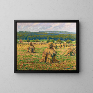 Gustave Cariot - Les meules de foin.webp