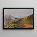Maison Pen ar Chastel la pointe du Château Perros-Guirec - Gustave Cariot — gerahmtes Bild an der Wand