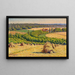 Heuhaufen - Gustave Cariot — gerahmtes Bild an der Wand