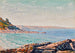 Ansicht des Meeres bei Perros-Guirec - Gustave Cariot — Ansicht des Kunstwerks