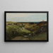 Château d'Ornans - Gustave Courbet — gerahmtes Bild an der Wand