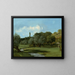 La Bretonnerie im Département Indre - Gustave Courbet — gerahmtes Bild an der Wand