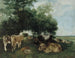 La Sieste pendant la saison des foins - Gustave Courbet — Ansicht des Kunstwerks