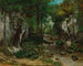 Der Bach am Puits Noir - Gustave Courbet — Ansicht des Kunstwerks