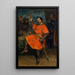 Louis Gueymard 1822-1880 in Robert le Diable - Gustave Courbet — gerahmtes Bild an der Wand