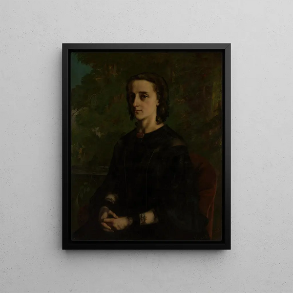 Gustave Courbet - Madame Frederic Breyer Fanny Hlne Van Bruyssel 18301894.webp