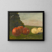 Stillleben-Gemälde - Gustave Courbet — gerahmtes Bild an der Wand