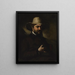 Portrait d'Urbain Cuenot - Gustave Courbet — gerahmtes Bild an der Wand