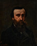 Portrait of M. Nicolle - Gustave Courbet — Ansicht des Kunstwerks