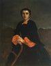 Portrait der Frau Juliette Courbet - Gustave Courbet — Ansicht des Kunstwerks