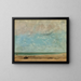 Meereslandschaft - Gustave Courbet — gerahmtes Bild an der Wand
