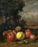 Stillleben mit Äpfeln - Gustave Courbet — Ansicht des Kunstwerks