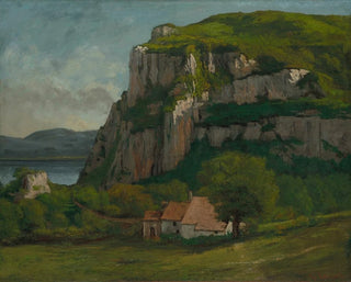 Der Felsen von Hautepierre - Gustave Courbet — Ansicht des Kunstwerks