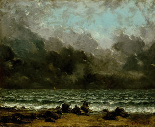 Die Meere - Gustave Courbet — Ansicht des Kunstwerks