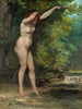 La Jeune Baigneuse - Gustave Courbet — Ansicht des Kunstwerks